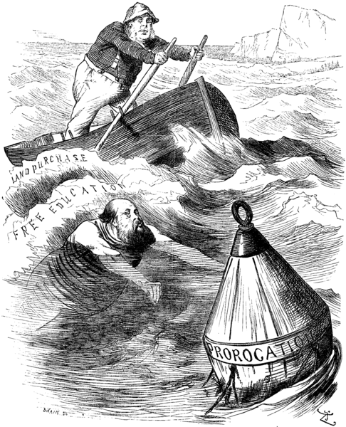 Cartoon published August 8th 1891 in Punch.
Courtesy of Bing Images Creative Commons.